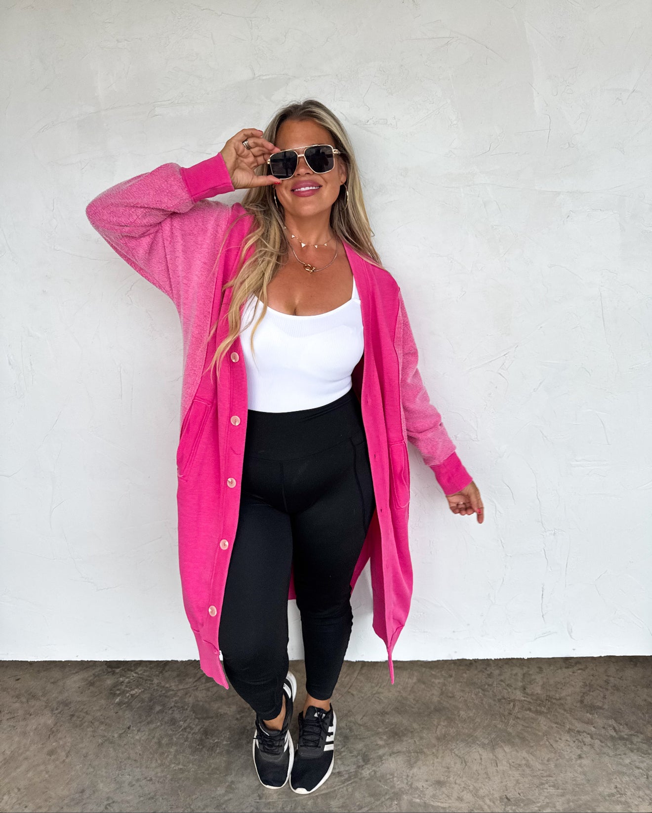 Desi Sweatshirt Cardigan - 4 colors