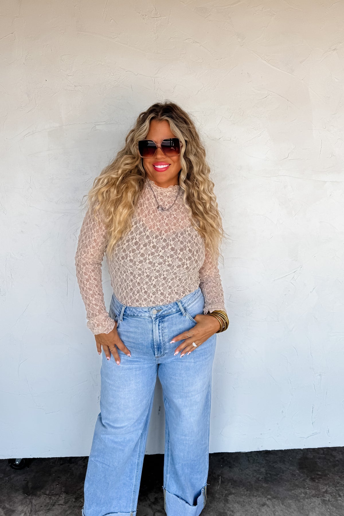 PREORDER - Leni Wide Cuff Jean