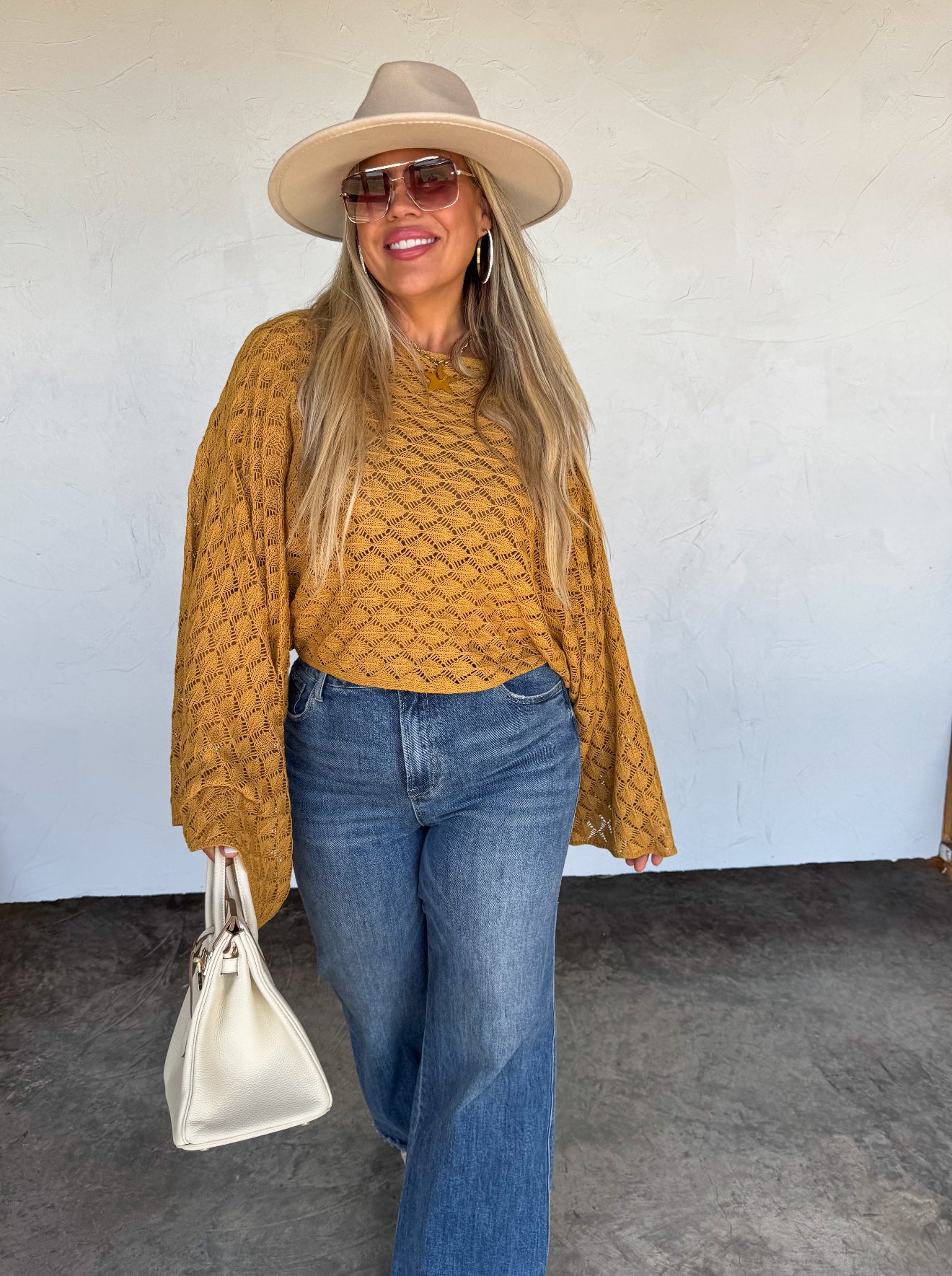 PREORDER - Free Spirit Bell Sleeve Top - 4 colors
