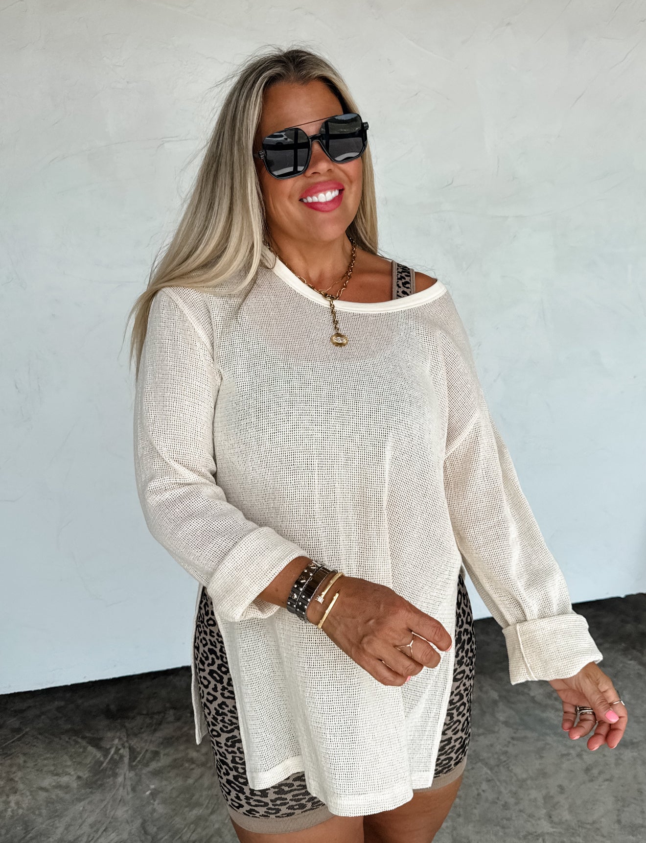 Mellow Mesh Cotton Top