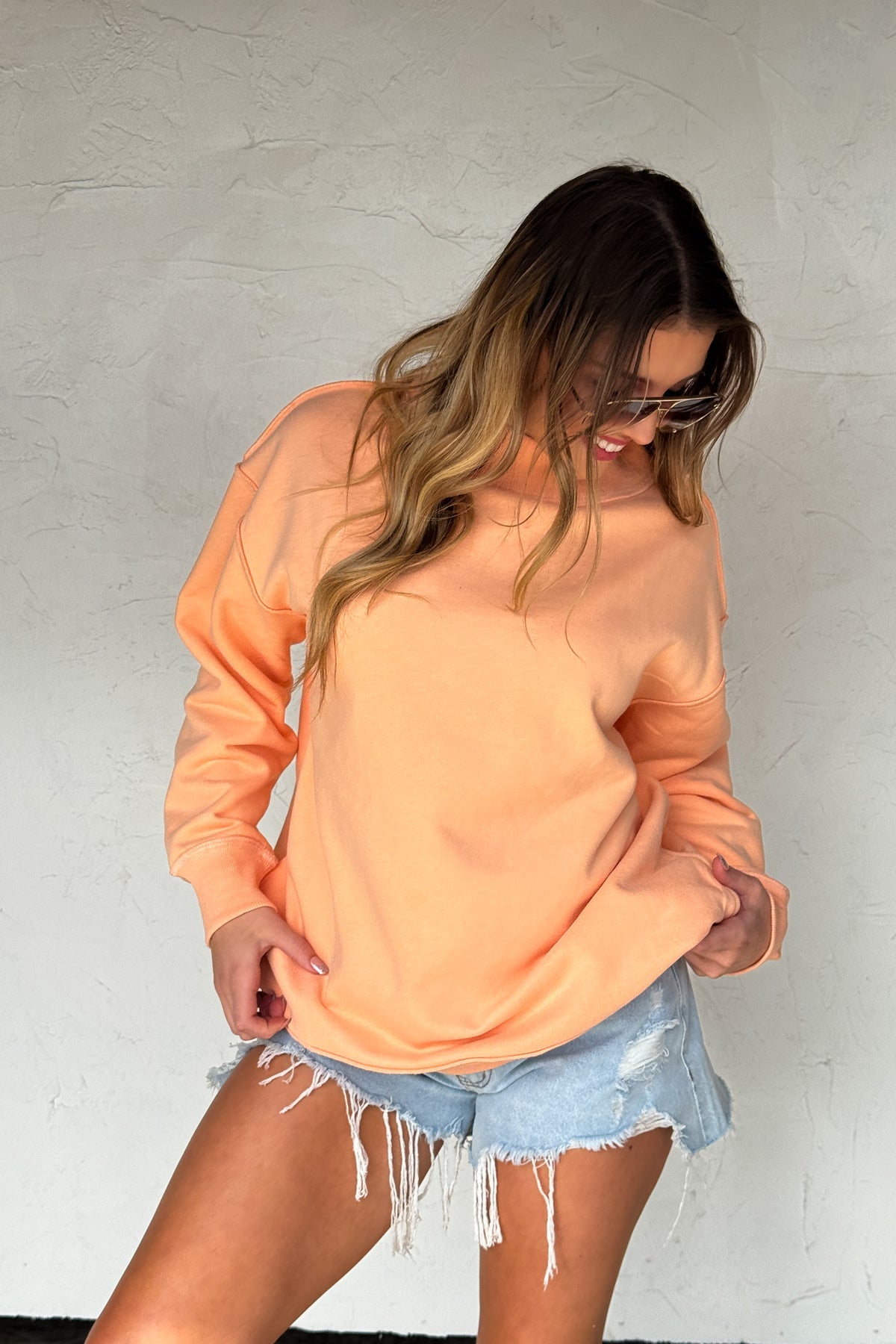 PREORDER - Mock Neck Pocket Pullover - 4 colors