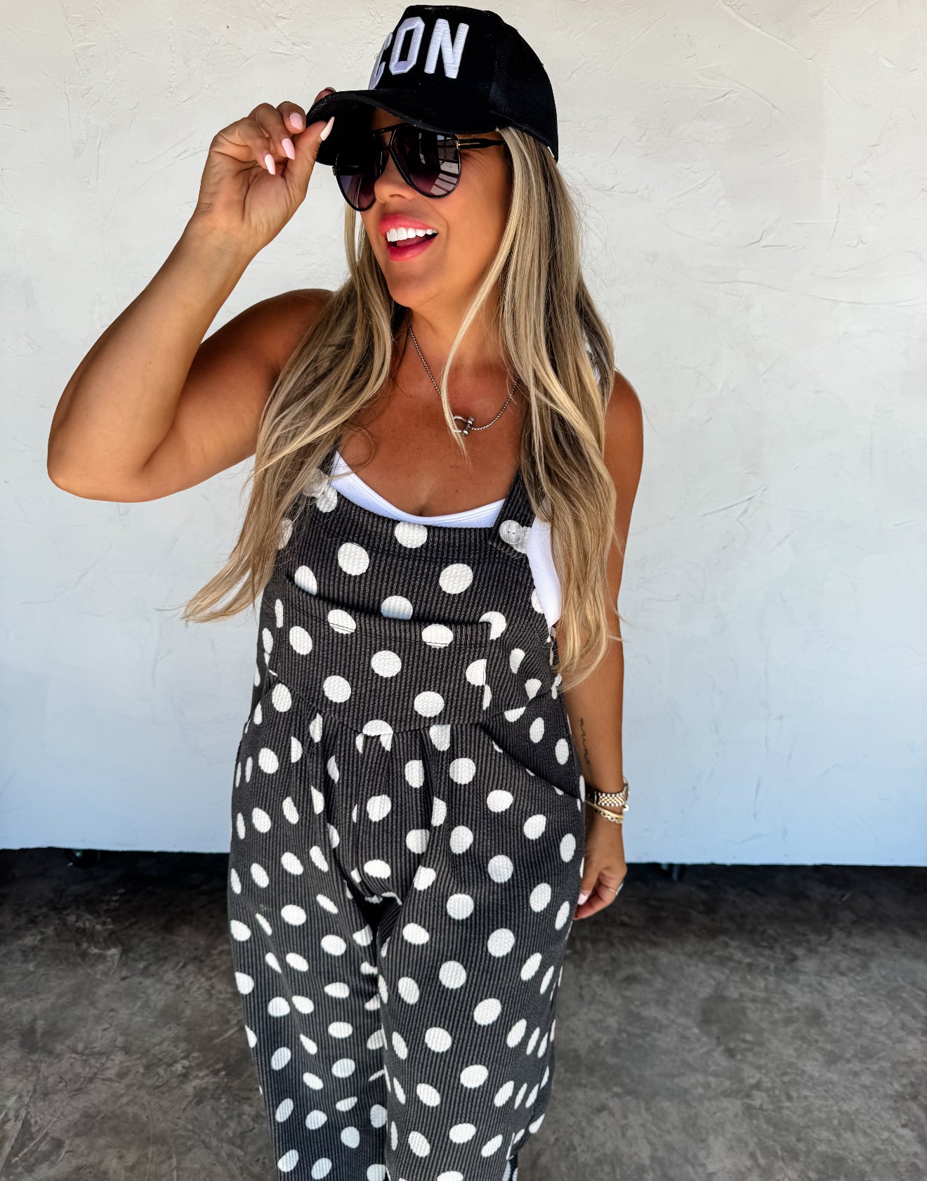 PREORDER - Karli Polka Dot Overalls - 3 colors