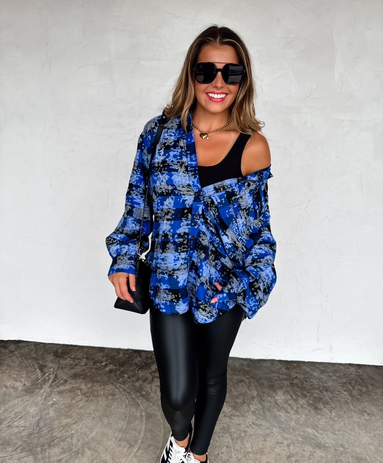 PREORDER - Juniper Bleached Plaid Top - 4 colors