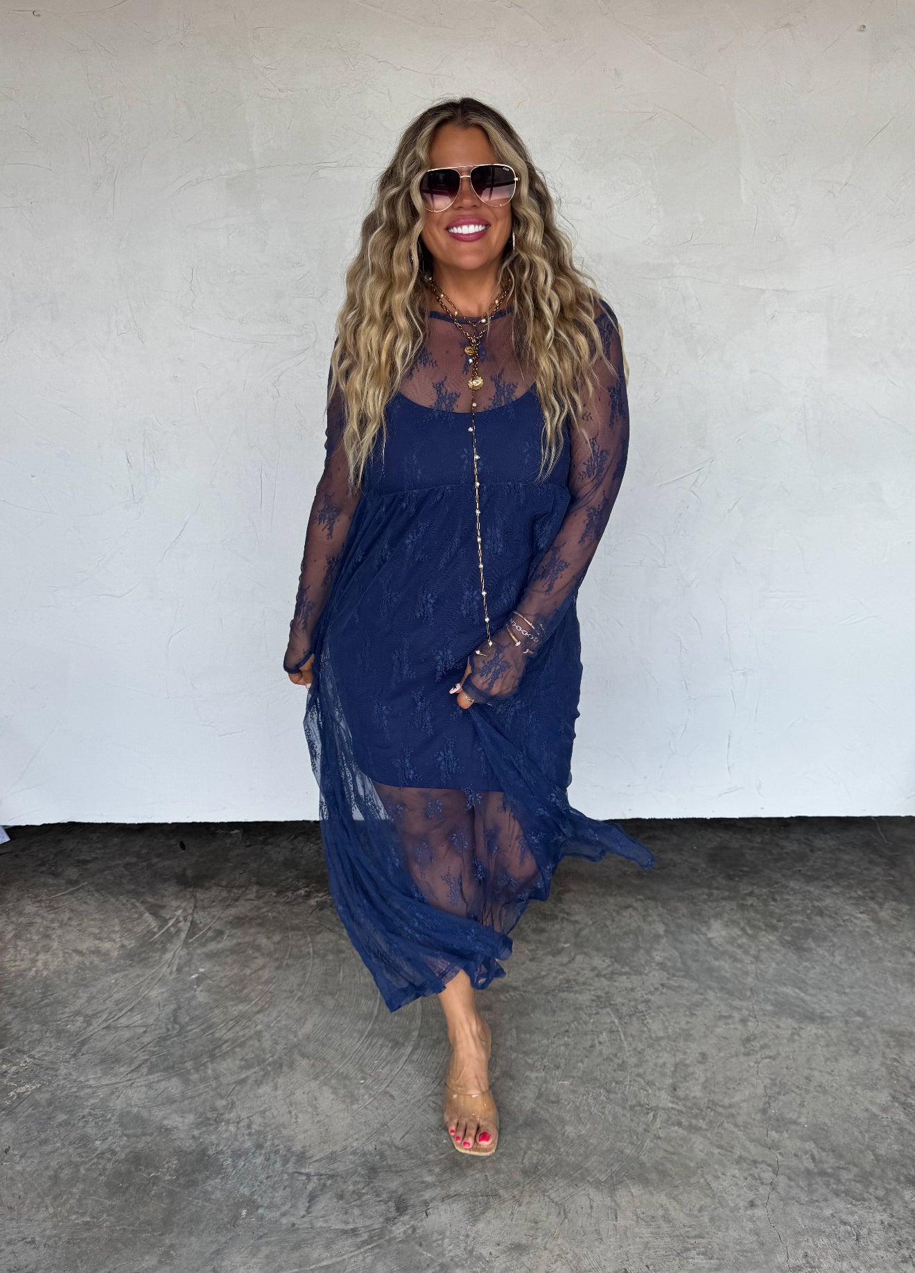 PREORDER - Evangeline Lace Dress - 4 colors