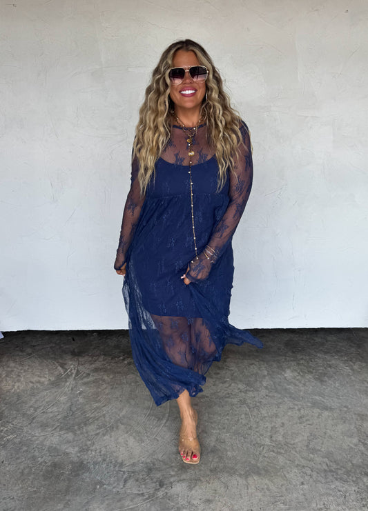 PREORDER - Evangeline Lace Dress - 4 colors