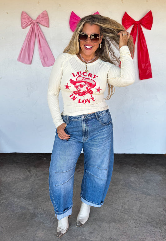 PREORDER - Lucky Love Graphic Top