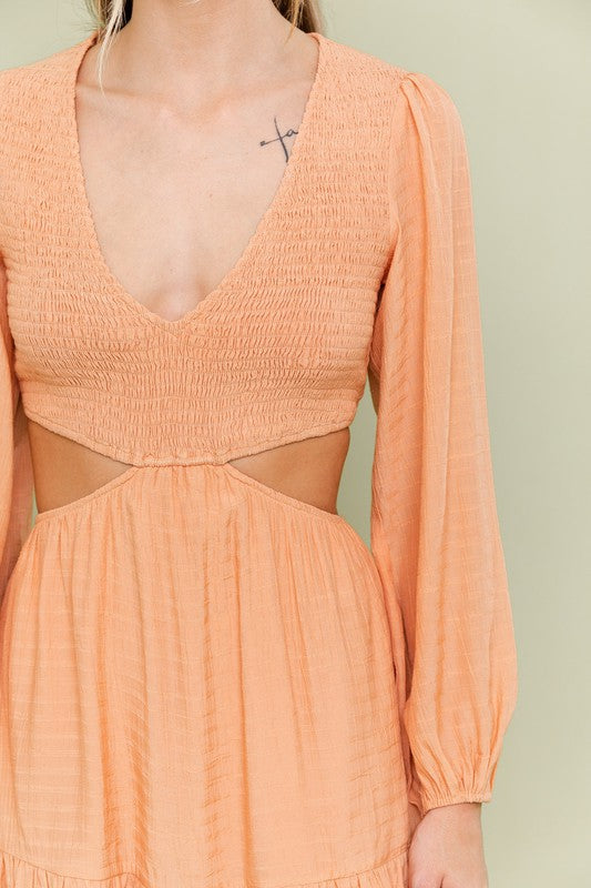 Georgia Peach Dress