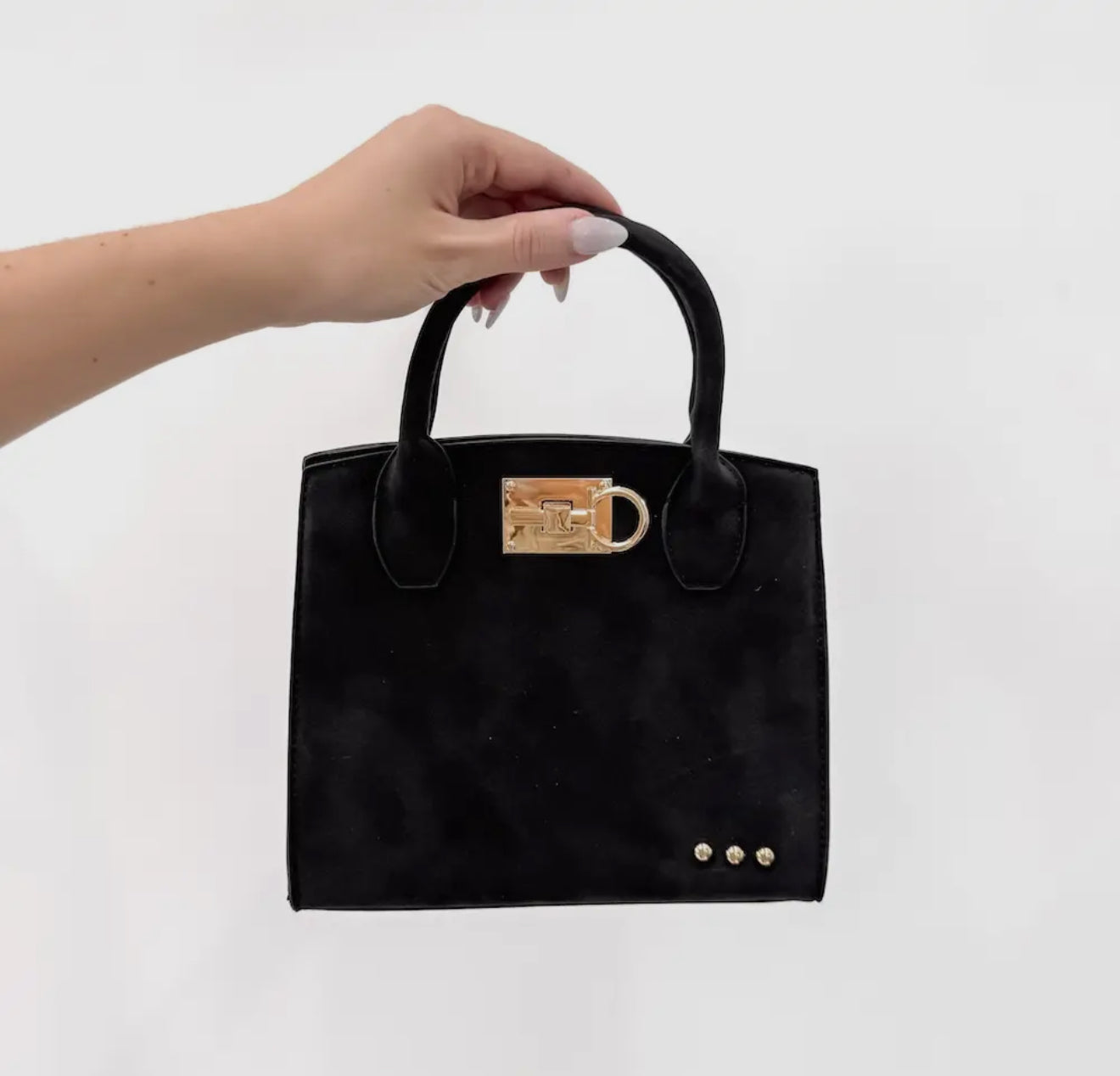 PREORDER - Nixie Nubuck Small Tote - 3 colors