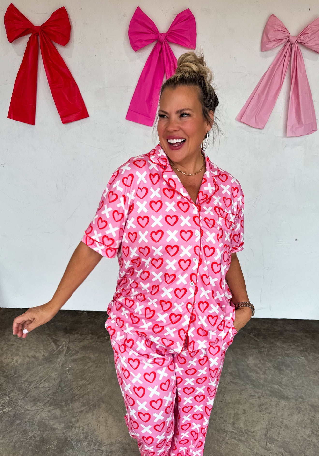 PREORDER - Valentine Luxe PJ Set - 3 patterns