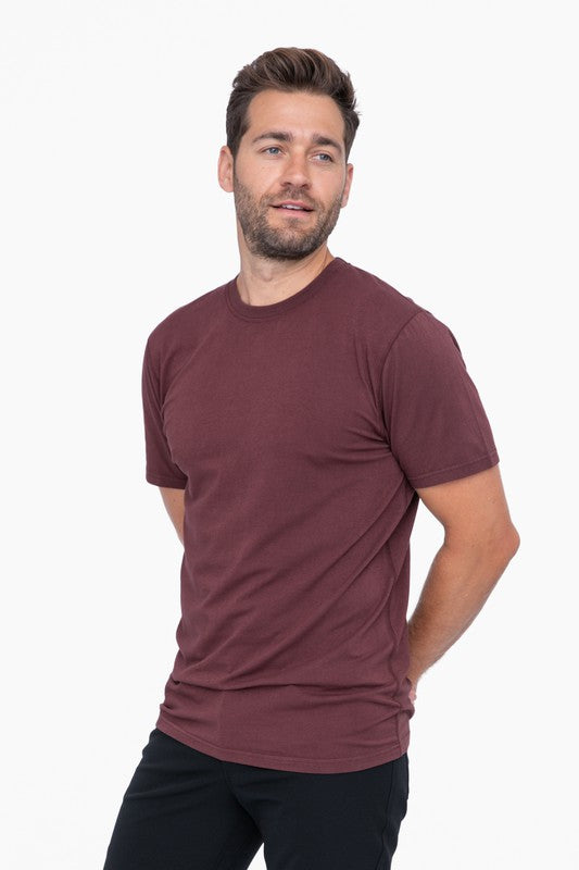 Men's Pima Cotton Blend Short Sleeve Tee