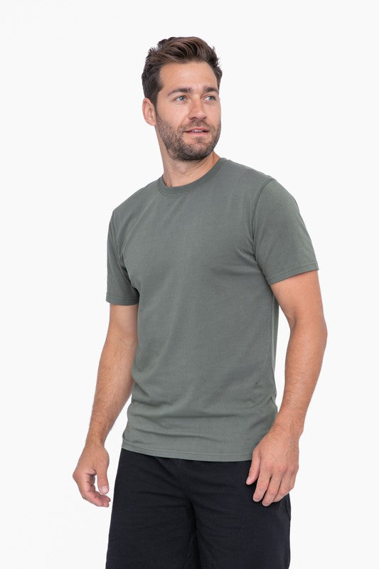 Men's Pima Cotton Blend Short Sleeve Tee