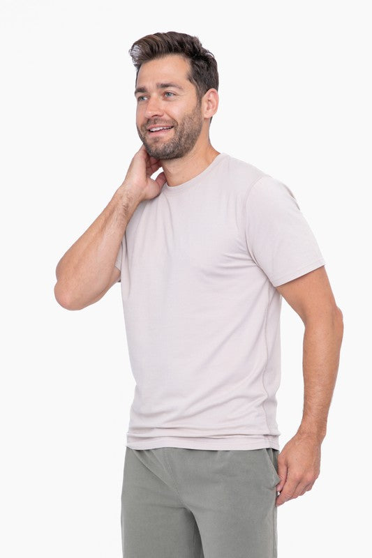 Men's Pima Cotton Blend Short Sleeve Tee