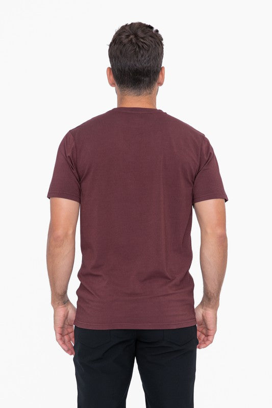 Men's Pima Cotton Blend Short Sleeve Tee