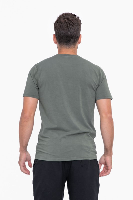 Men's Pima Cotton Blend Short Sleeve Tee