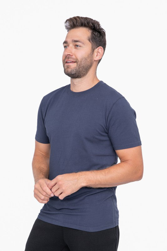 Men's Pima Cotton Blend Short Sleeve Tee