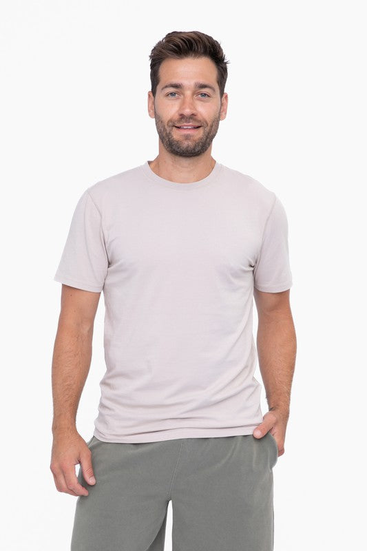 Men's Pima Cotton Blend Short Sleeve Tee