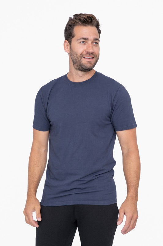 Men's Pima Cotton Blend Short Sleeve Tee