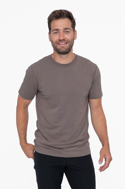 Men's Pima Cotton Blend Short Sleeve Tee