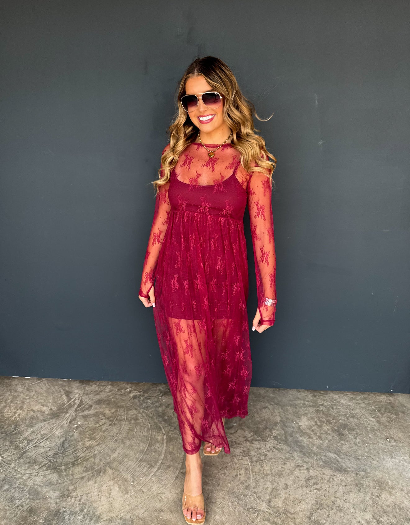 PREORDER - Evangeline Lace Dress - 4 colors