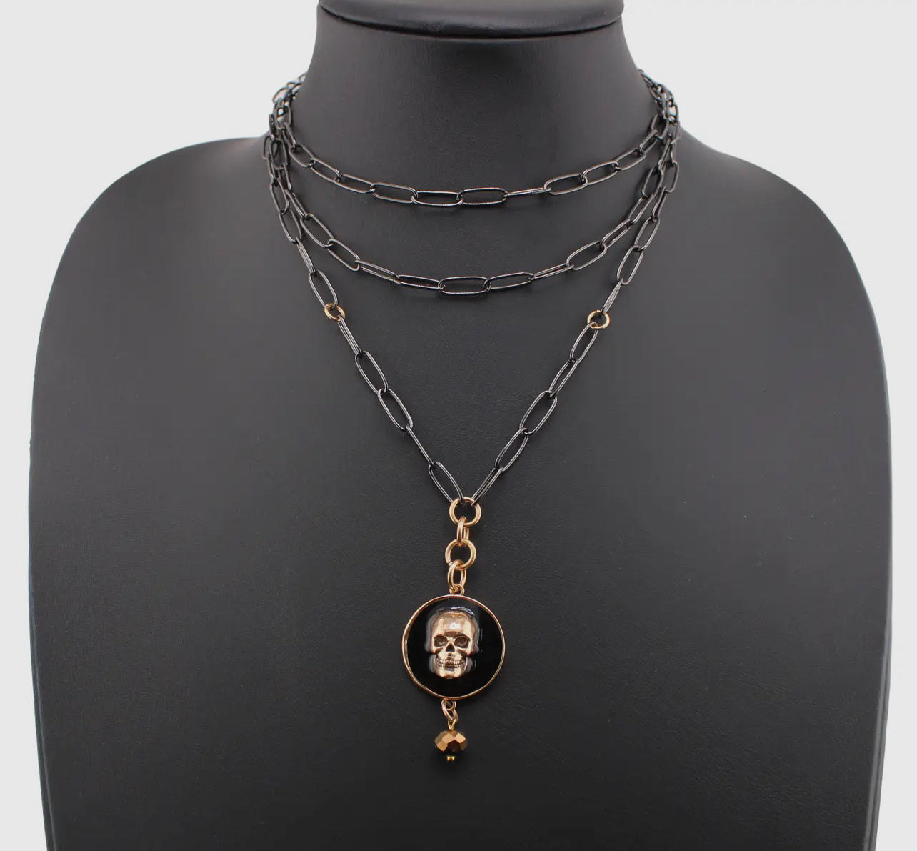 Limited Edition | Why the F Not | Skull Necklace - 2 colors