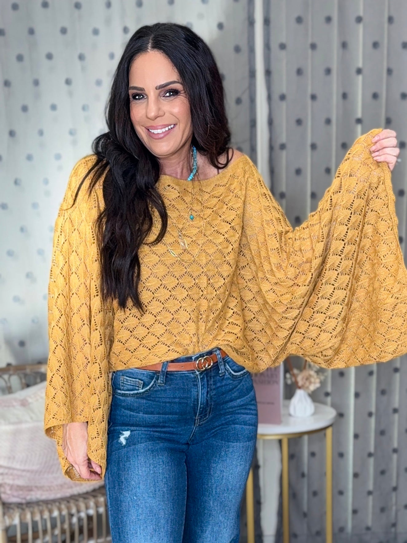 Free Spirit Bell Sleeve Top - 2 colors