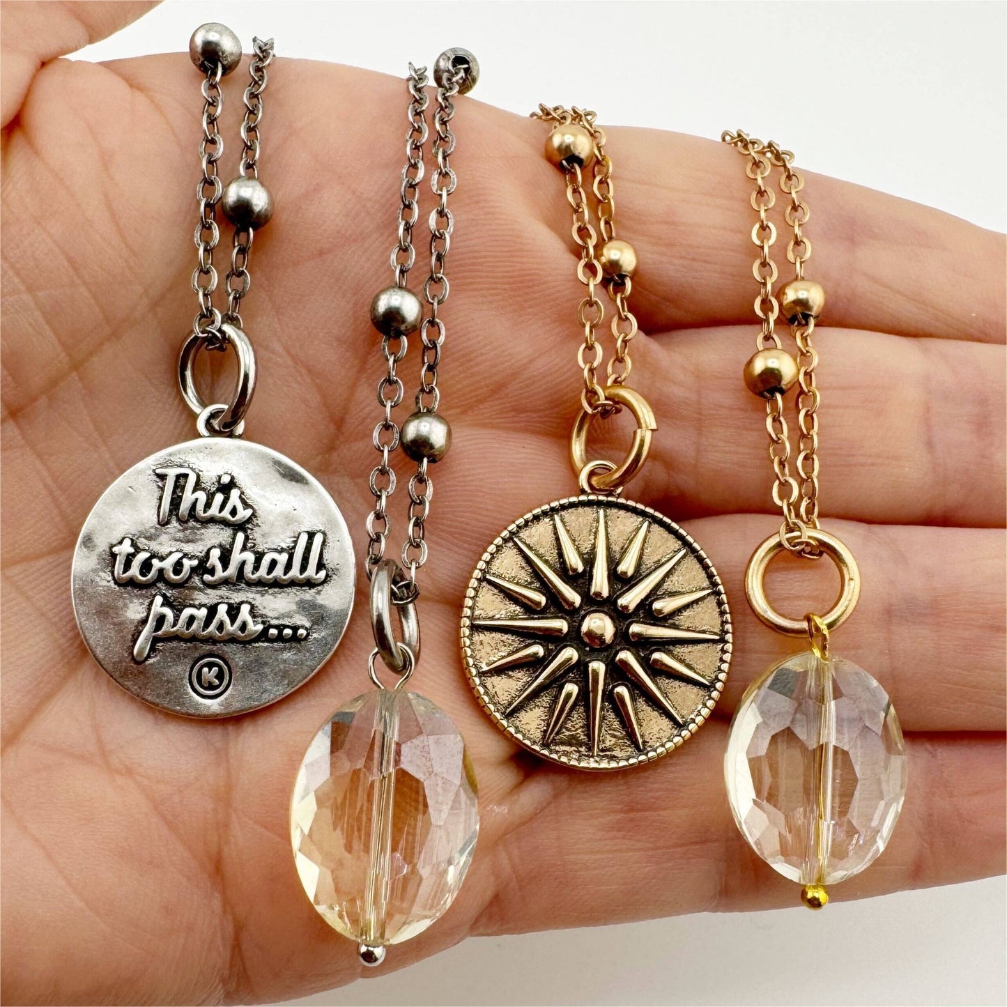 LIMITED EDITION | THIS TOO SHALL PASS | STAR | Dainty - 2 colors