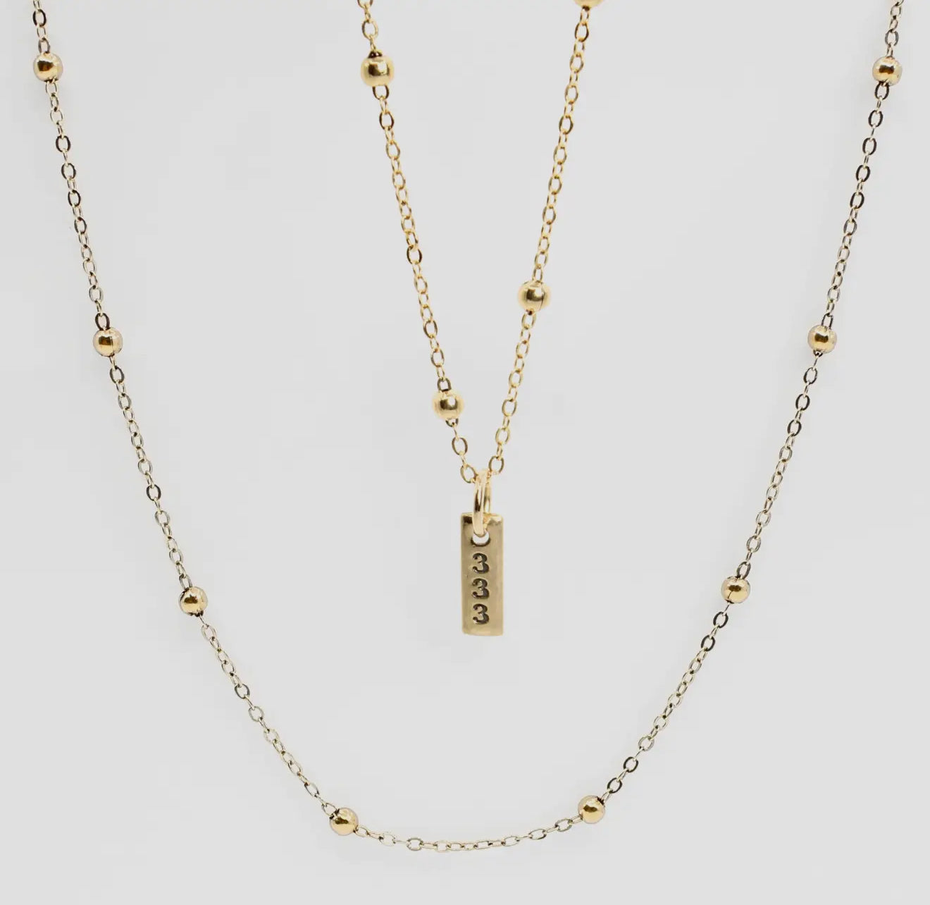 PREORDER - Angel Numbers Dainty Necklace