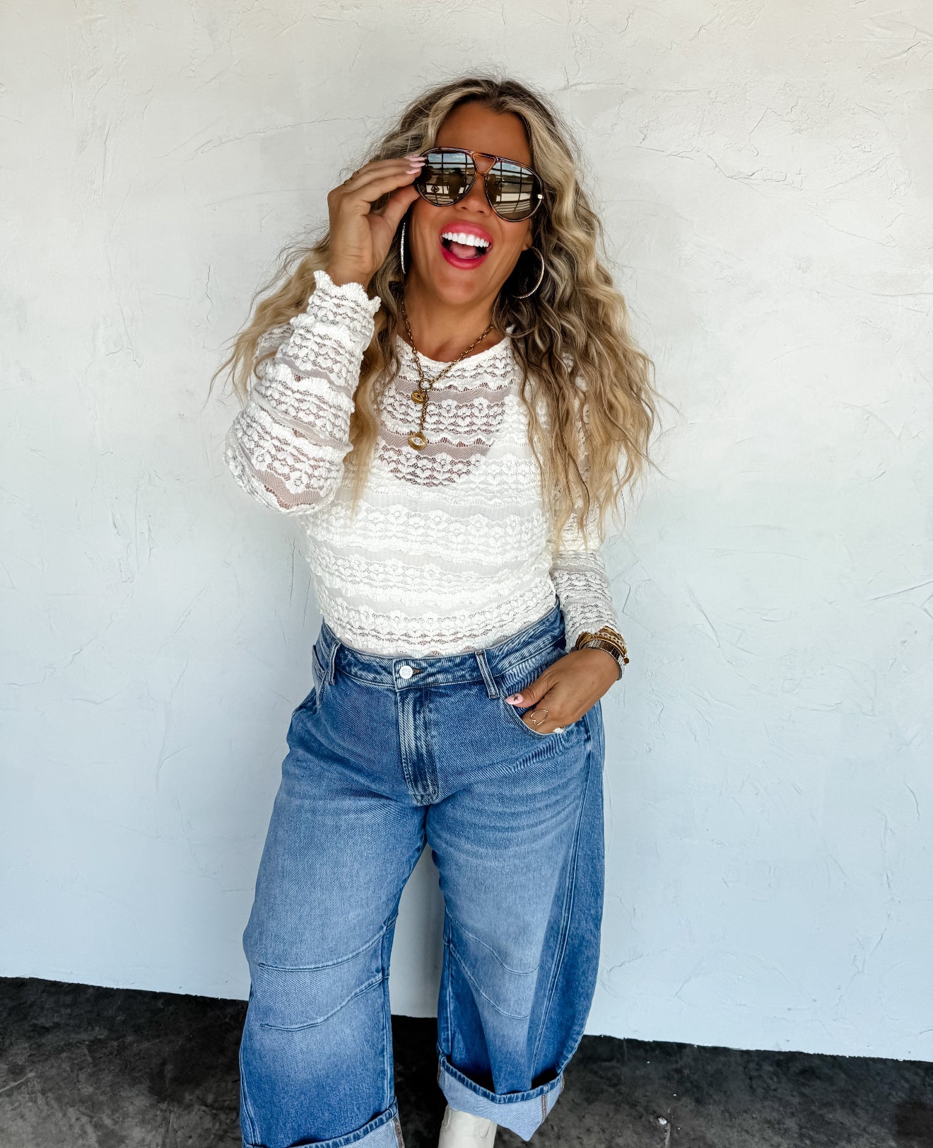 PREORDER - Long Sleeve Rosalie Top - 3 colors