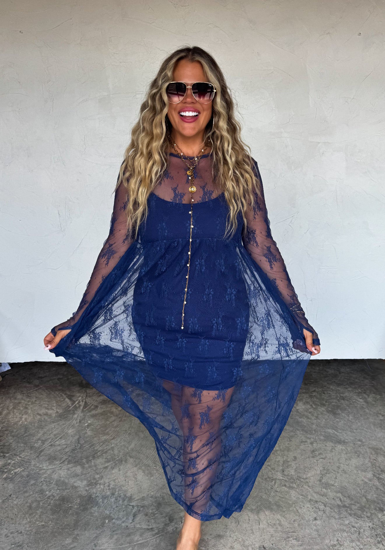 PREORDER - Evangeline Lace Dress - 4 colors