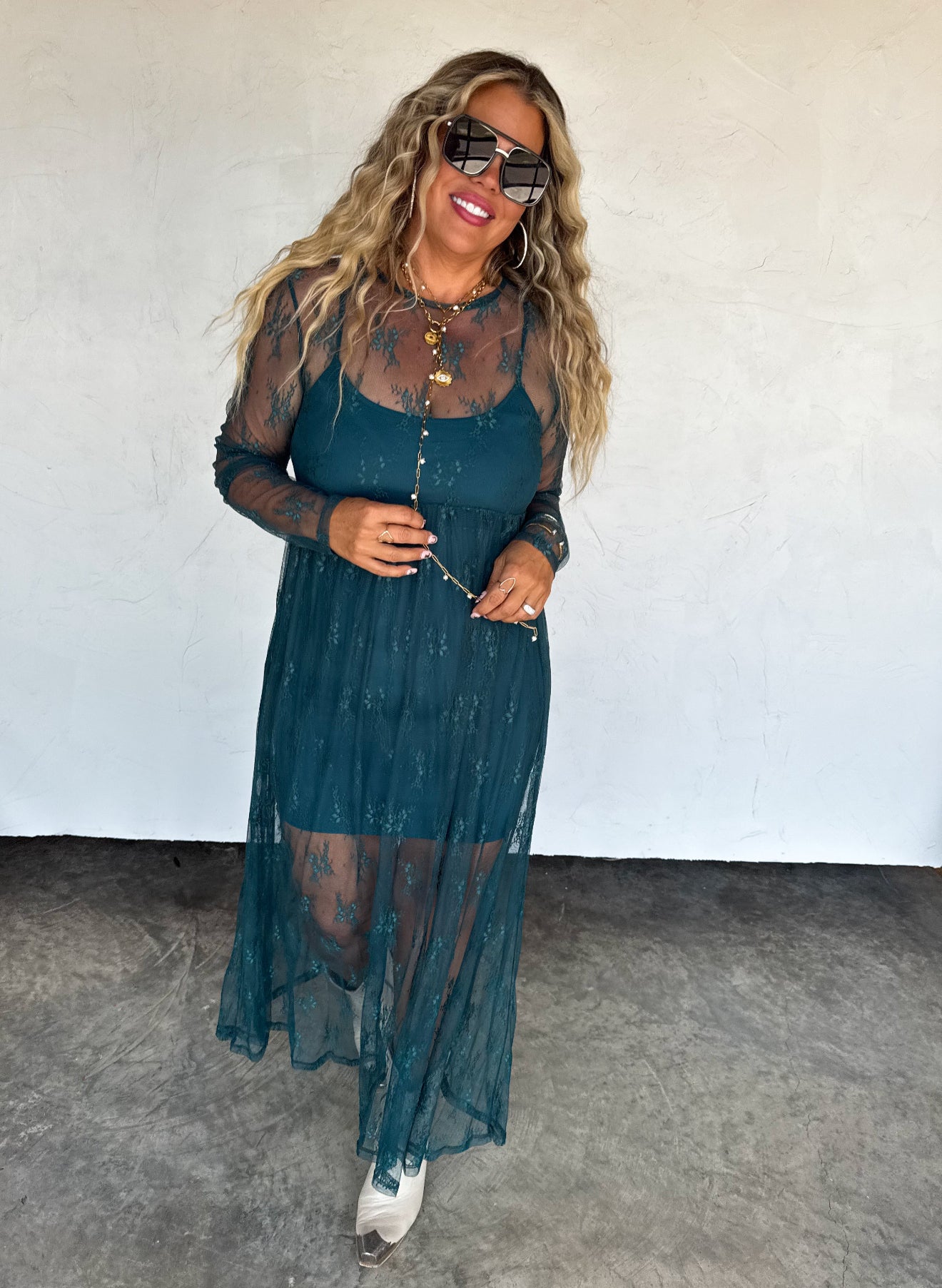 PREORDER - Evangeline Lace Dress - 4 colors