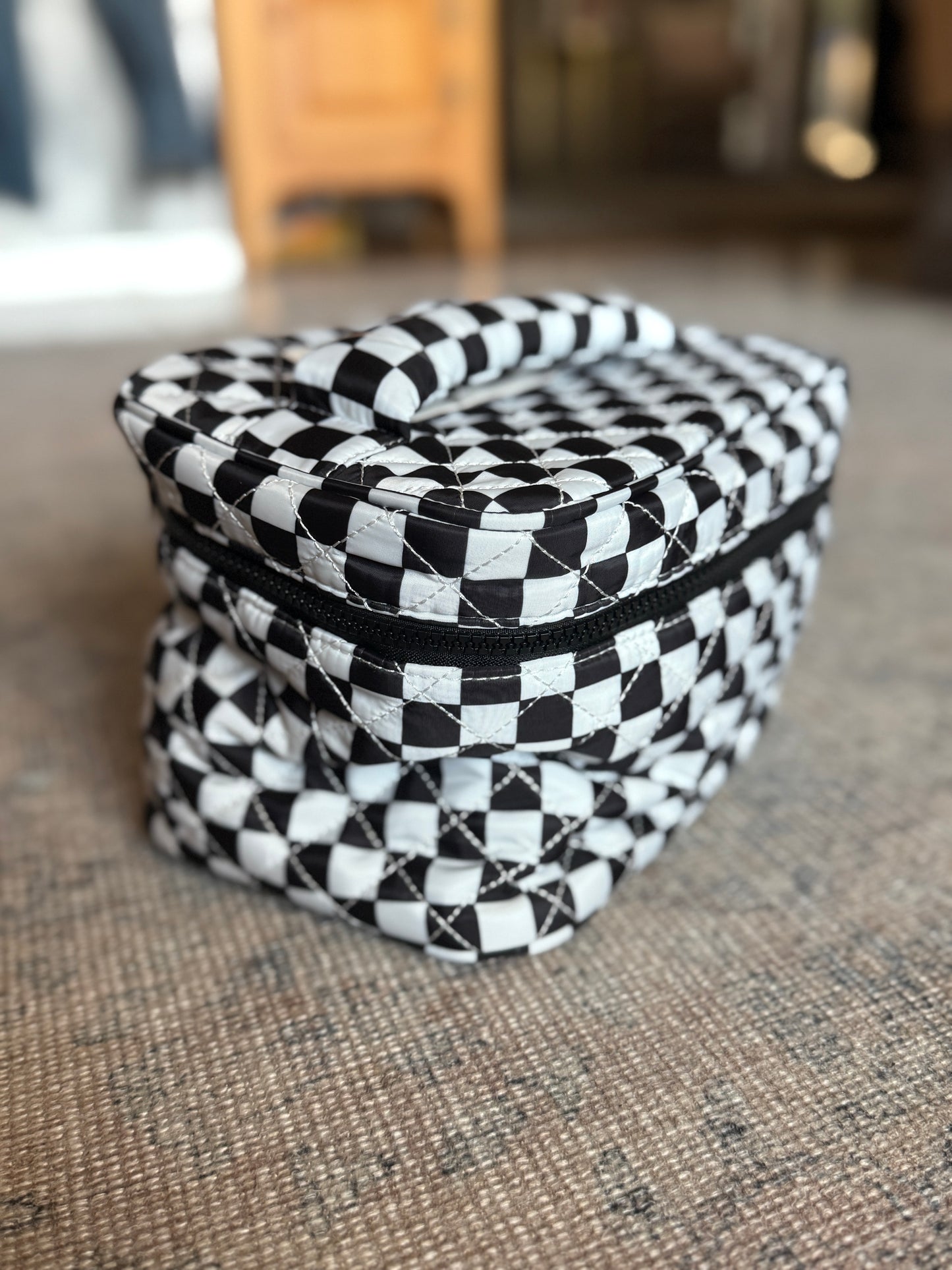 Jetsetter Quilted Bag - Checkerboard