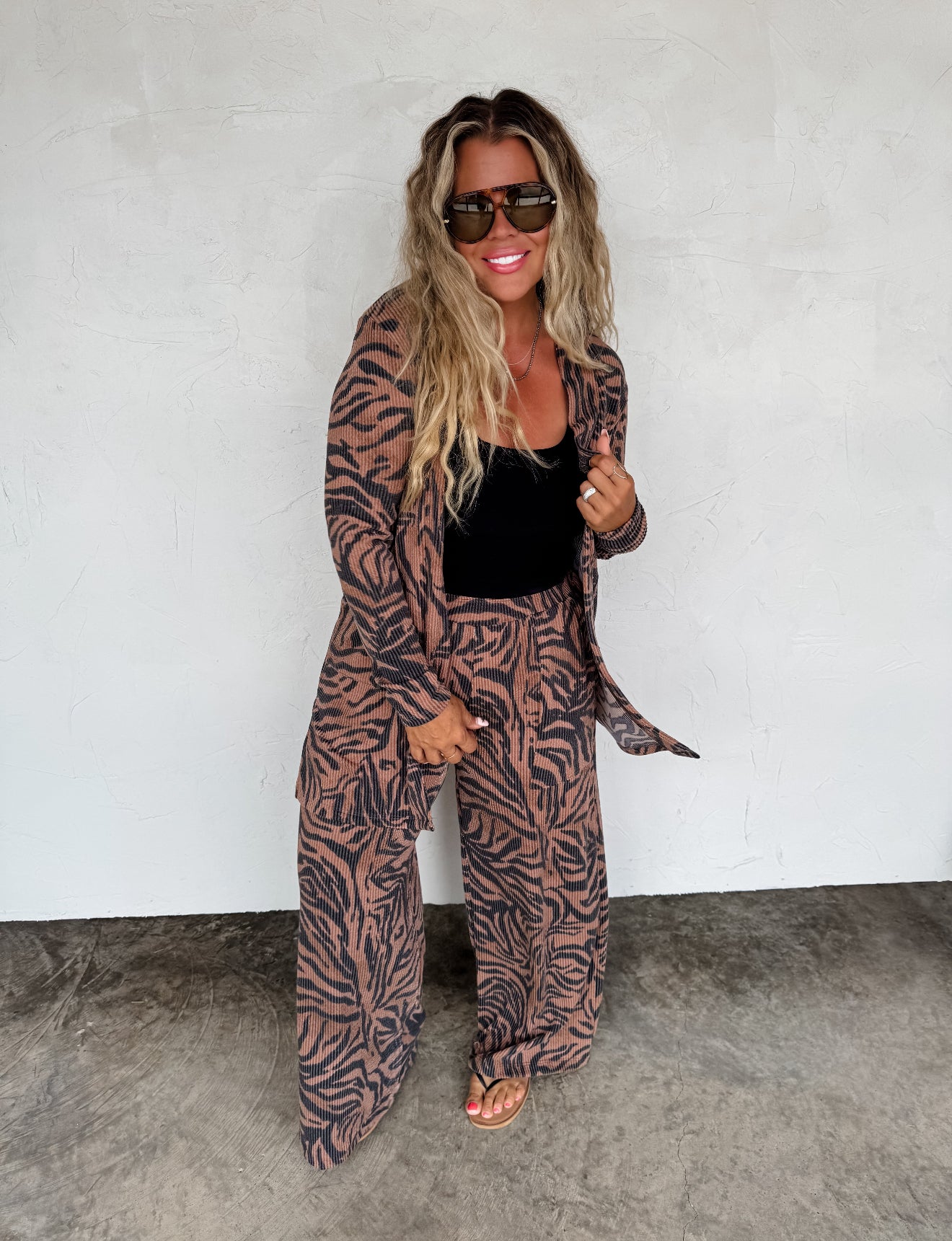 Zebra Reese Cardigan