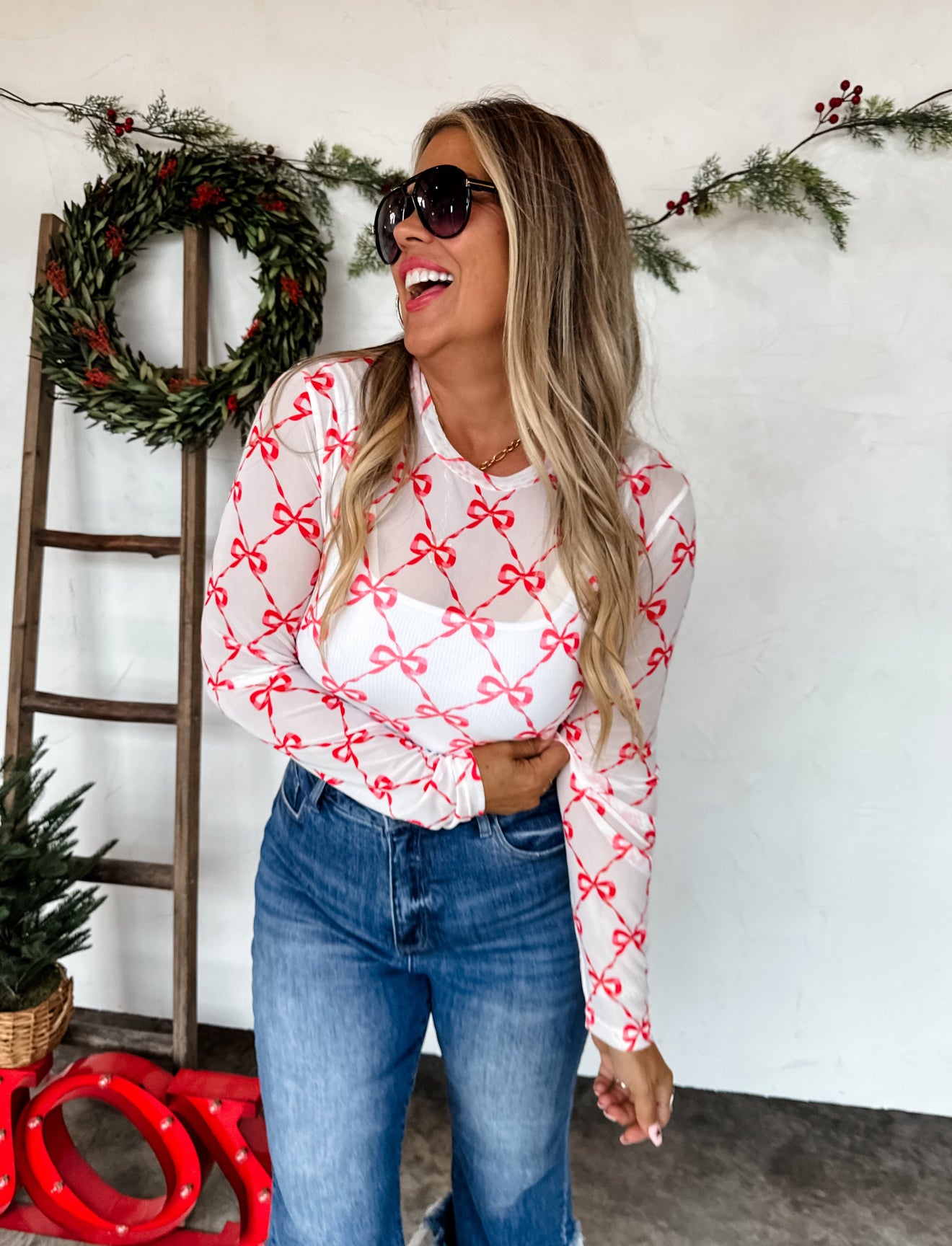 PREORDER - Holiday Mesh Tops - 5 patterns