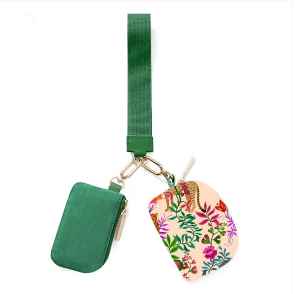 PREORDER - Double Pouch Wristlet - 13 colors