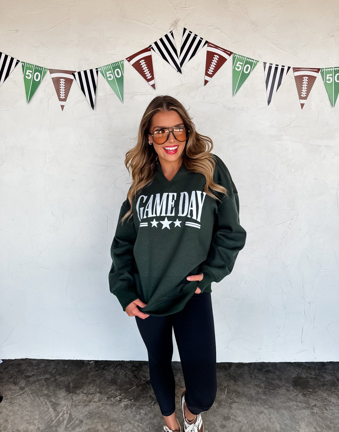 PREORDER - Kickoff Cut Sweatshirt - Green