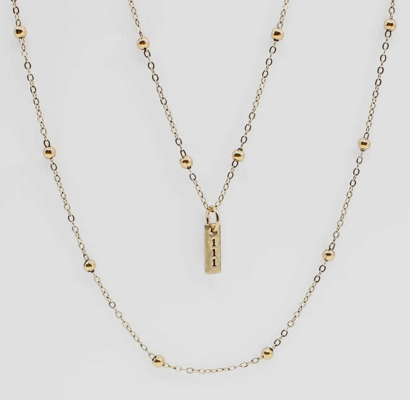 PREORDER - Angel Numbers Dainty Necklace