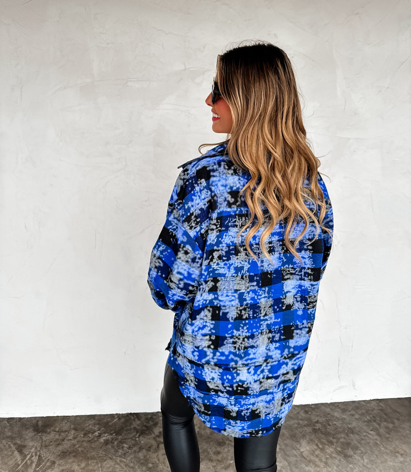 PREORDER - Juniper Bleached Plaid Top - 4 colors