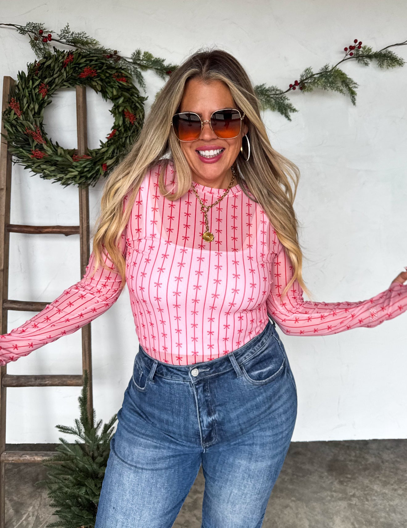 PREORDER - Holiday Mesh Tops - 5 patterns