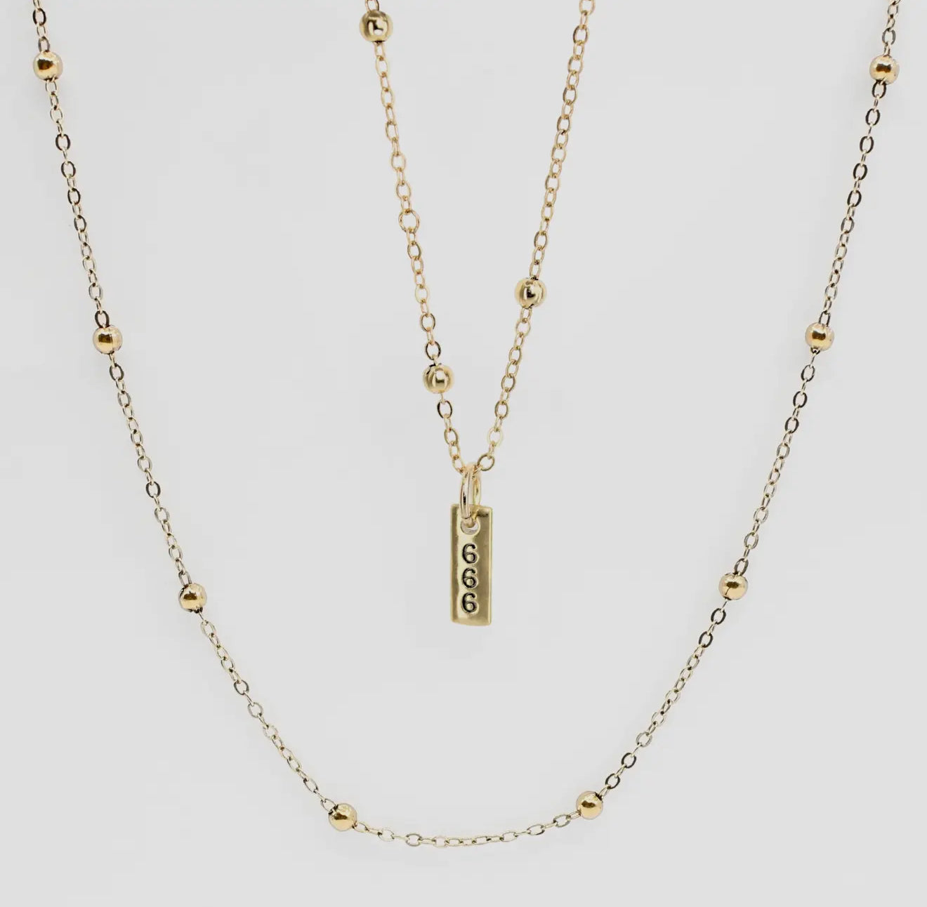 PREORDER - Angel Numbers Dainty Necklace