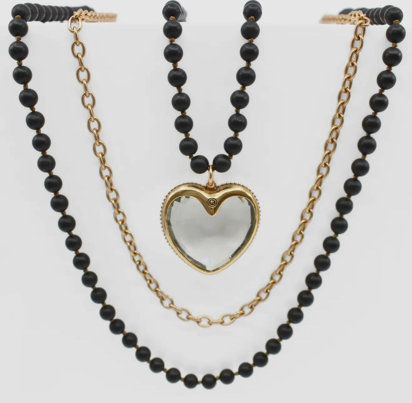 Crystal Hearts | Long Chain Fusion - 2 colors