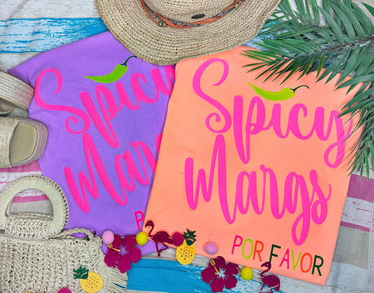 PREORDER - Spicy Margs Por Favor Tee - 4 colors