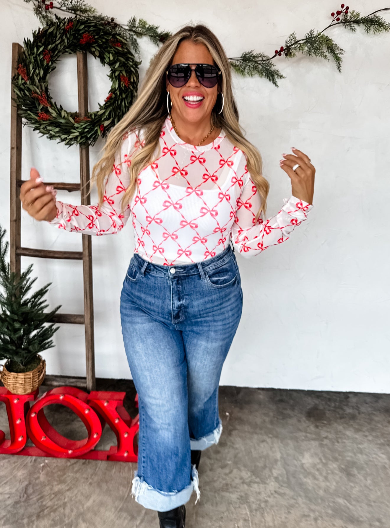 PREORDER - Holiday Mesh Tops - 5 patterns