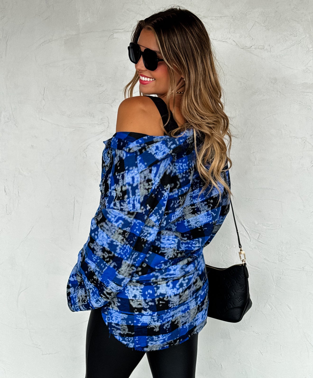 PREORDER - Juniper Bleached Plaid Top - 4 colors