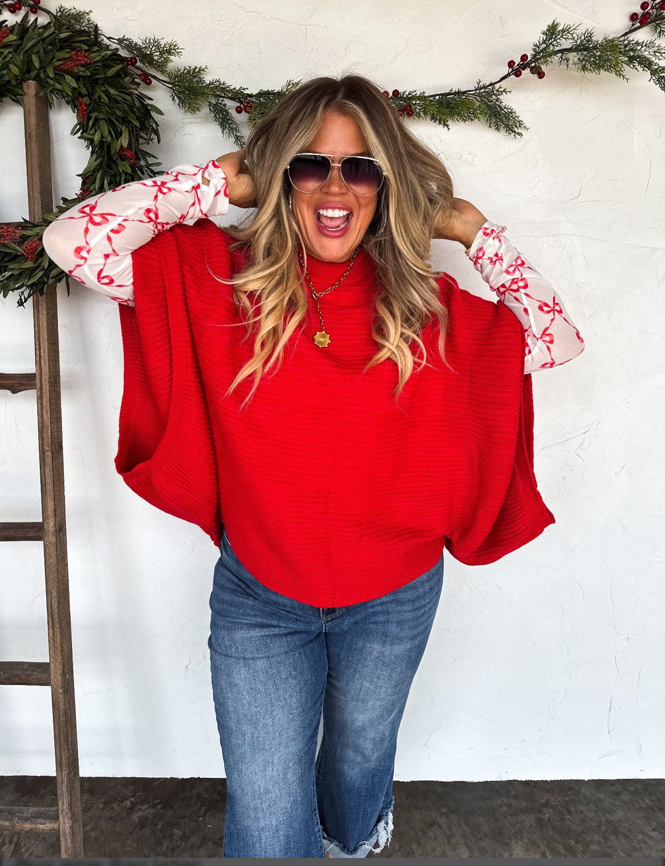 PREORDER - Meg Pullover Poncho - 3 colors