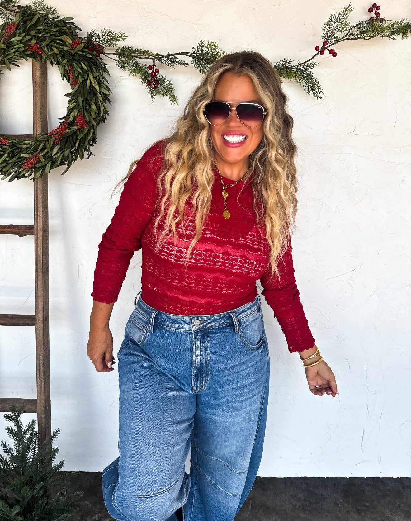 PREORDER - Long Sleeve Rosalie Top - 3 colors