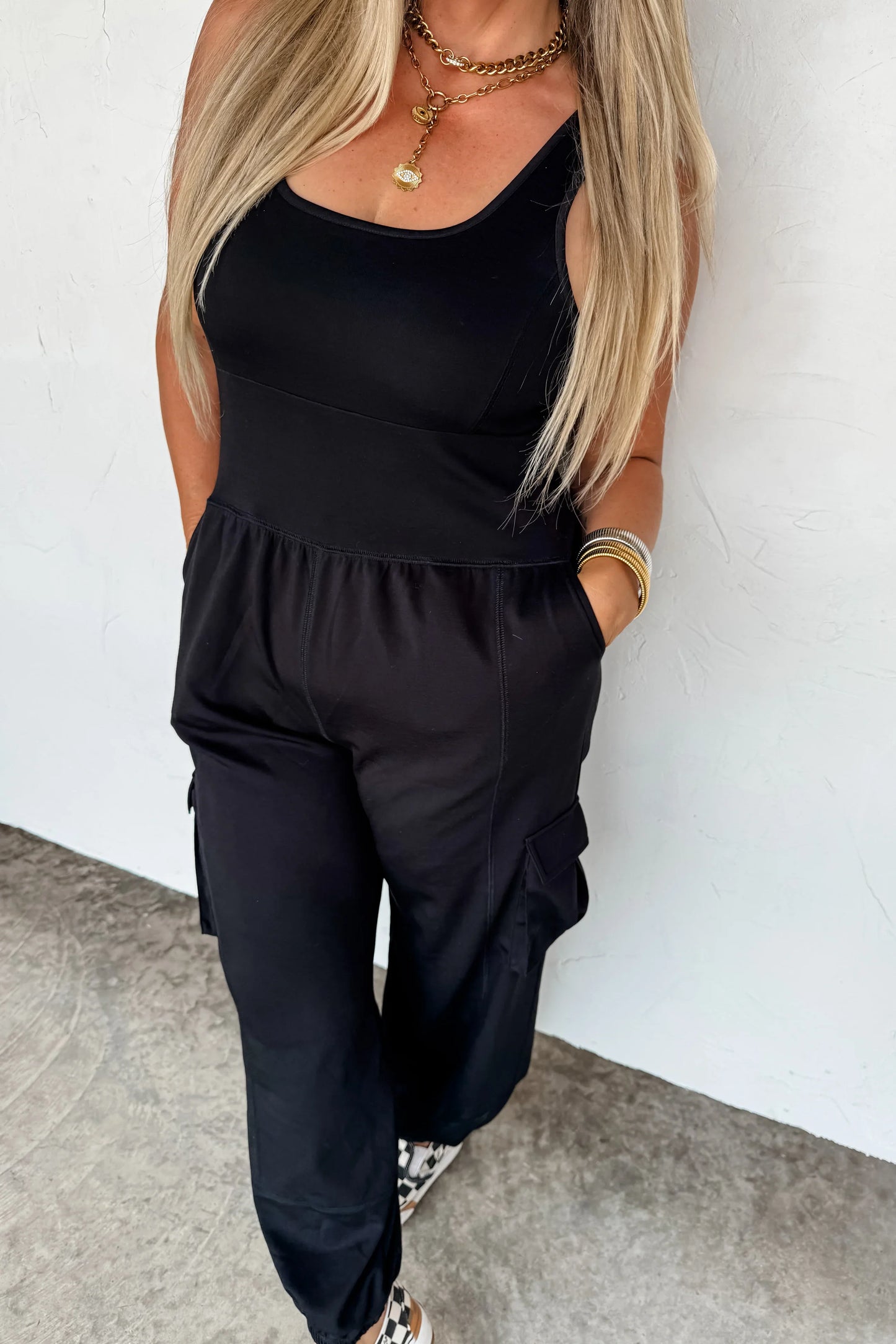 All Set Tank Jumpsuit - 3 colors