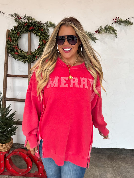 PREORDER - Merry & Ho Ho Ho Classic Crew Pullovers