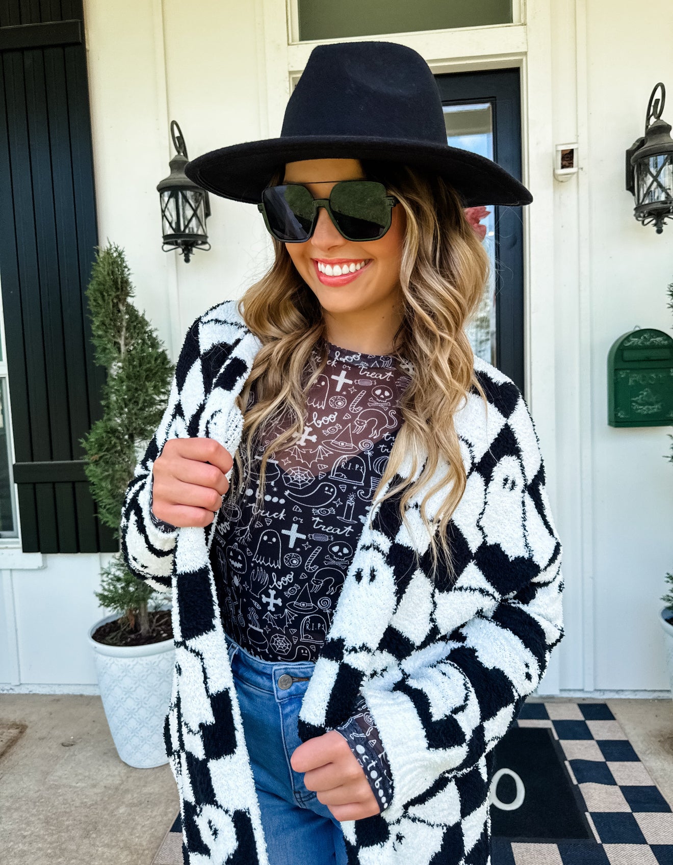 PREORDER - Halloween Cloud Cardigan - 4 prints