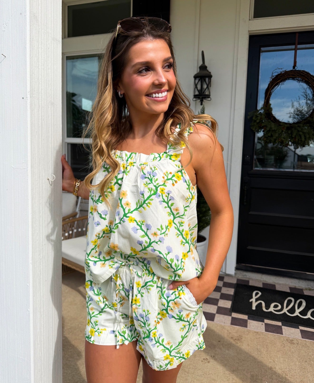 PREORDER - Springing into Sunday Lounge Set - 2 colors