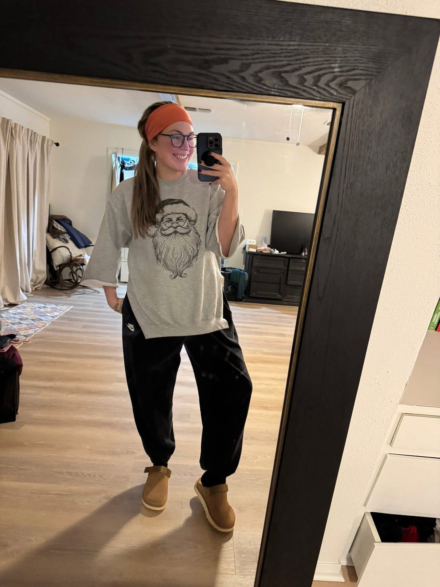 Whimsical Santa Sweatshirt